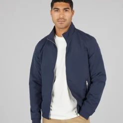 Hot Herre Mash Harrington Jakke Blå Blazer Jakker Og Frakker·Jakker Og Frakker