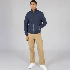 Hot Herre Mash Harrington Jakke Blå Blazer Jakker Og Frakker·Jakker Og Frakker