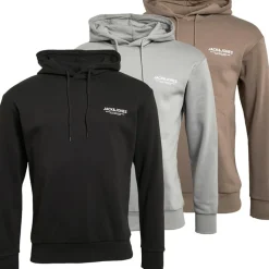 Clearance Herre Mason 3-pak Hoodies Sort/​Alloy/​Falcon Multipakker·Hættetrøjer Og Sweatshirts|Hættetrøjer Og Sweatshirts·Hættetrøjer