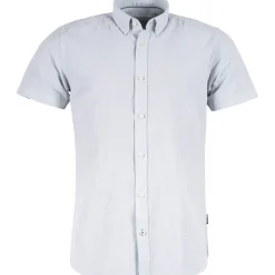 Outlet Herre Maxton Skjorter med korte ærmer Blå T-Shirts, Poloer Og Skjorter·Skjorter