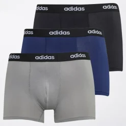 Herre Micro Flex Bomuld Tre Pak Underbukser Sort/​Grå/​Navy Undertøj Og Sokker|Multipakker·Undertøj