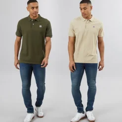Online Herre Mike To-pak Polotrøjer Humus/​Skovnat T-Shirts, Poloer Og Skjorter·Multipakker|Multipakker·T-Shirts Og Undertrøjer