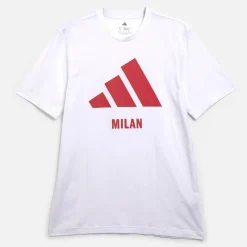 New Herre Milan Grafisk T-shirt Hvid Træning|T-Shirts Og Undertrøjer
