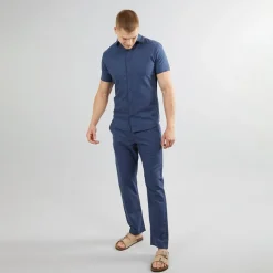 Discount Herre Miles Linned Bukser Natte Himmel Jeans Og Bukser·Bukser