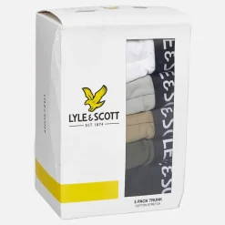 Clearance Herre Miller Fem Pak Boxer Trusser Bright White/​Mirage Grey/​Silver Sage/​Beetle/​Sort Multipakker·Undertøj|Undertøj, Sokker Og Nattøj·Boxer Shorts