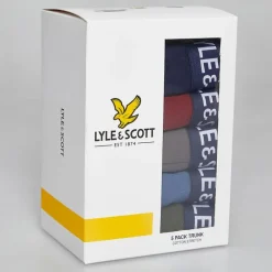 Best Herre Miller Fem Pak Boxer Trusser Peacoat/​Ruby Wine/​Granite Grey/​Blue Horizon/​Beetle Multipakker·Undertøj|Undertøj, Sokker Og Nattøj·Boxer Shorts