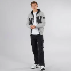 Discount Herre Minski Strikket Hættetrøje Grå Melange Hættetrøjer Og Sweatshirts·Hættetrøjer