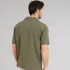 Herre Mirolo Skjorte Army T-Shirts, Poloer Og Skjorter·Skjorter
