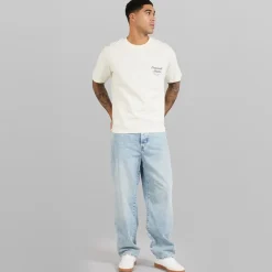 Herre Norrebro Typo T-shirt Antique Hvid T-Shirts, Poloer Og Skjorter·T-Shirts Og Undertrøjer