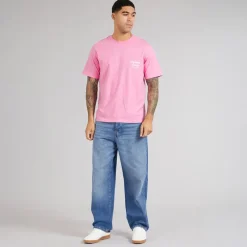 Discount Herre Norrebro Typo T-shirt Prismer Rosa T-Shirts, Poloer Og Skjorter·T-Shirts Og Undertrøjer