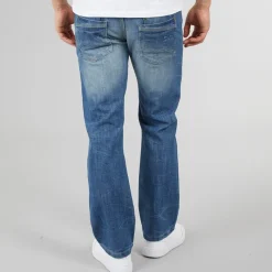 Best Herre Nye Baltimore Bælte Jeans Straight Jeans Lyse Vask Jeans Og Bukser·Jeans Med Lige Ben|Jeans Og Bukser·Jeans