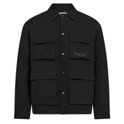Online Herre Nylon Overshirt Sort T-Shirts, Poloer Og Skjorter·Skjorter|Jakker Og Frakker·Jakker Og Frakker