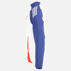 Hot Herre OL Olympique Lyon Præsentationsjakke White Tint/​Midnight Indigo/​Bright Red Træning|Jakker Og Frakker