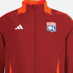 Discount Herre OL Olympique Lyon Præsentationsjakke Team Power Red 2 Træning|Jakker Og Frakker