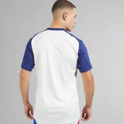 Herre OL Olympique Lyon Træningstrøje White Tint/​Midnight Indigo/​Bright Red Træning|T-Shirts Og Undertrøjer