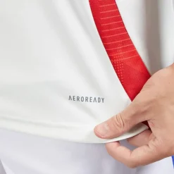 Herre OL Olympique Lyon Træningstrøje White Tint/​Midnight Indigo/​Bright Red Træning|T-Shirts Og Undertrøjer