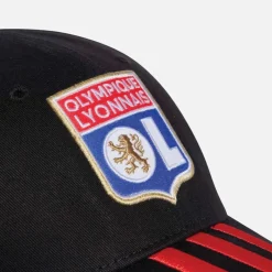 Clearance Herre OL Olympique Lyon ude BB Kasket Sort Mænd Handsker, Hatte Og Tørklæder