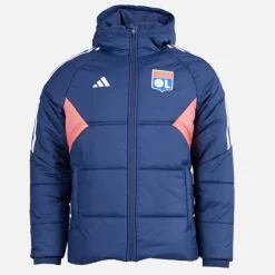 Clearance Herre OL Olympique Lyon Vinterjakke Tech Indigo/​Hazy Rose Jakker Og Frakker|Jakker Og Frakker·Jakker Og Frakker