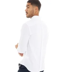 New Herre Oxford Langærmet shirts Hvid T-Shirts, Poloer Og Skjorter·Skjorter