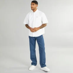 Best Herre Oxford Skjorte Ecru T-Shirts, Poloer Og Skjorter·Skjorter