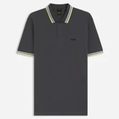Herre Paddy Polo Skjorte Dark Grey T-Shirts, Poloer Og Skjorter·Poloer
