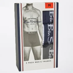 Herre 6-pak Boxer og 6-pak Sokke Gavesæt Hvid/​Sort/​Navy Multipakker·Undertøj|Undertøj, Sokker Og Nattøj·Boxer Shorts