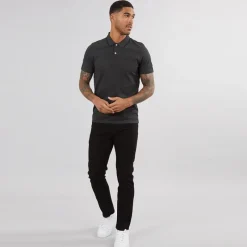Hot Herre Paulos Kortærmet poloer Grå T-Shirts, Poloer Og Skjorter·Poloer