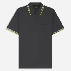 Hot Herre Paul Polo Skjorte Dark Grey T-Shirts, Poloer Og Skjorter·Poloer