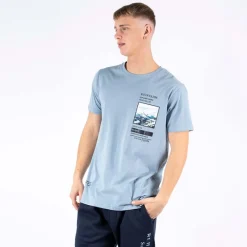 Clearance Herre Paul T-shirt Falmet Blå T-Shirts, Poloer Og Skjorter·T-Shirts Og Undertrøjer