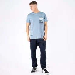 Clearance Herre Paul T-shirt Falmet Blå T-Shirts, Poloer Og Skjorter·T-Shirts Og Undertrøjer