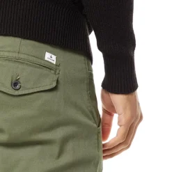 New Herre Paul Warner AKM 111 Cargobukser Olivengrøn Jeans Og Bukser·Cargobukser|Jeans Og Bukser·Bukser