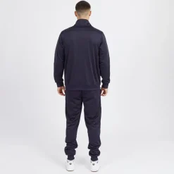 Clearance Herre Piping Poly Tracksuit Ny Blå Træningsdragter Og Joggingbukser·Træningsdragter