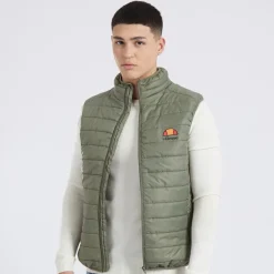 Clearance Herre Portina Veste kakigrøn Jakker Og Frakker|Jakker Og Frakker·Gilet Vest