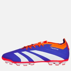 Outlet Herre Predator Elite Advancement Pakke 2G/3G AG Kunstgræs Fodboldstøvler Lucid Blue/Cloud White/Solar Red Fodboldstøvler|Fodboldstøvler