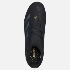 Herre Predator Pro Dark Spark Pack FG Faste Bund Fodboldstøvler Core Black/​Carbon/​Gold Metallic Fodboldstøvler|Fodboldstøvler