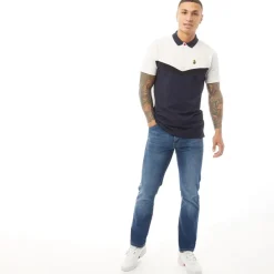 Clearance Herre Princed Jeans med lige pasform Stenvasket Jeans Og Bukser·Jeans Med Lige Ben|Jeans Og Bukser·Jeans