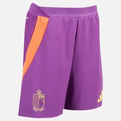 Best Herre RBFA Belgien 24/​25 Autentiske udebane shorts Glory Purple Træning|Shorts Og Badetøj·Sport Shorts