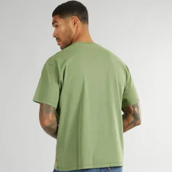 Herre Rød Tab Vintage T-shirt Garment Dye Vineyard Grøn T-Shirts, Poloer Og Skjorter·T-Shirts Og Undertrøjer