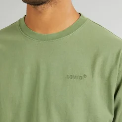 Herre Rød Tab Vintage T-shirt Garment Dye Vineyard Grøn T-Shirts, Poloer Og Skjorter·T-Shirts Og Undertrøjer