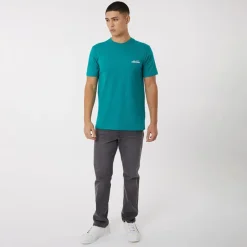 Online Herre Retanna T-shirt med logo på ryggen Mørkegrøn T-Shirts Og Undertrøjer|T-Shirts, Poloer Og Skjorter·T-Shirts Og Undertrøjer