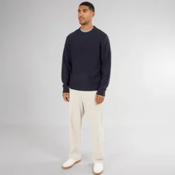 Clearance Herre Rice Strikket Jumper Navy Blazer Trøjer Og Cardigans·Trøjer