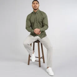 New Herre Rickert Skjorte Open Green T-Shirts, Poloer Og Skjorter·Skjorter