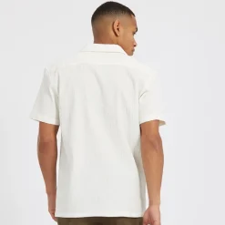 Discount Herre Ripley Skjorter med korte ærmer Hvid T-Shirts, Poloer Og Skjorter·Skjorter