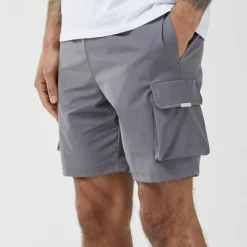 Hot Herre Ripstop Utility Tech Shorts Antracit Shorts Og Badetøj·Cargo|Shorts Og Badetøj·Shorts