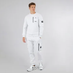 New Herre Rissio Utility Sweatshirt Lysegråmeleret Hættetrøjer Og Sweatshirts·Sweatshirts