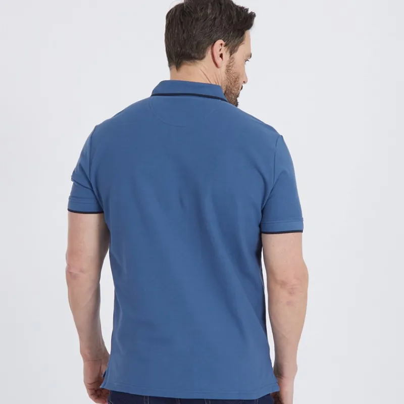 Best Herre River Kortærmet poloer Blå T-Shirts, Poloer Og Skjorter·Poloer