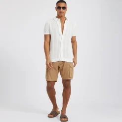 Best Herre Riverwood Cargo shorts Ecru Shorts Og Badetøj·Cargo|Shorts Og Badetøj·Shorts