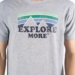 Outlet Herre Ron T-Shirt Lysegrå Mix T-Shirts, Poloer Og Skjorter·T-Shirts Og Undertrøjer
