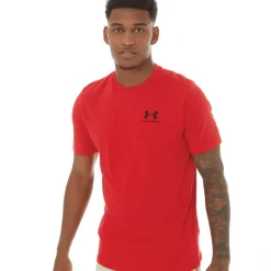 Discount Herrer Sportstyle T-Shirt Rød Træning|T-Shirts Og Undertrøjer