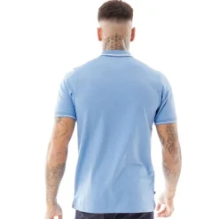 Discount Herrer Texas Tip Kortærmet poloer Lys Blå T-Shirts, Poloer Og Skjorter·Poloer